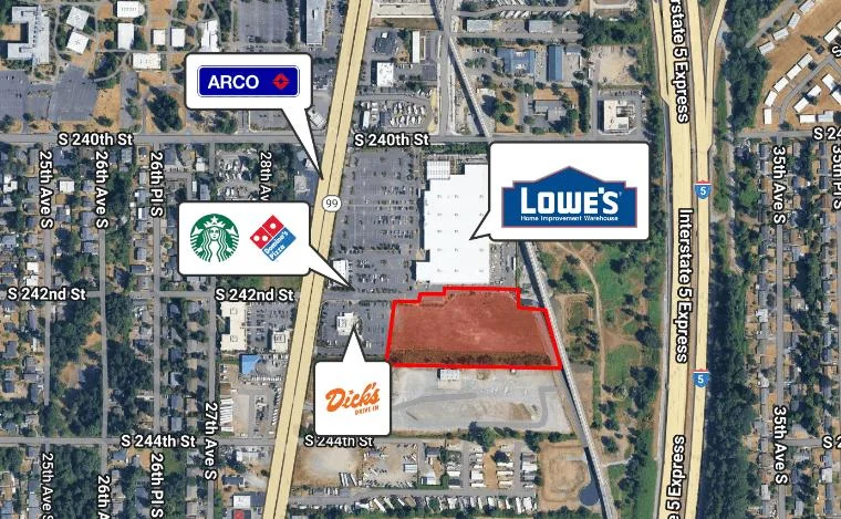 Kent TOD Development Site — Sale in Kent, WA, photo 1 of 3