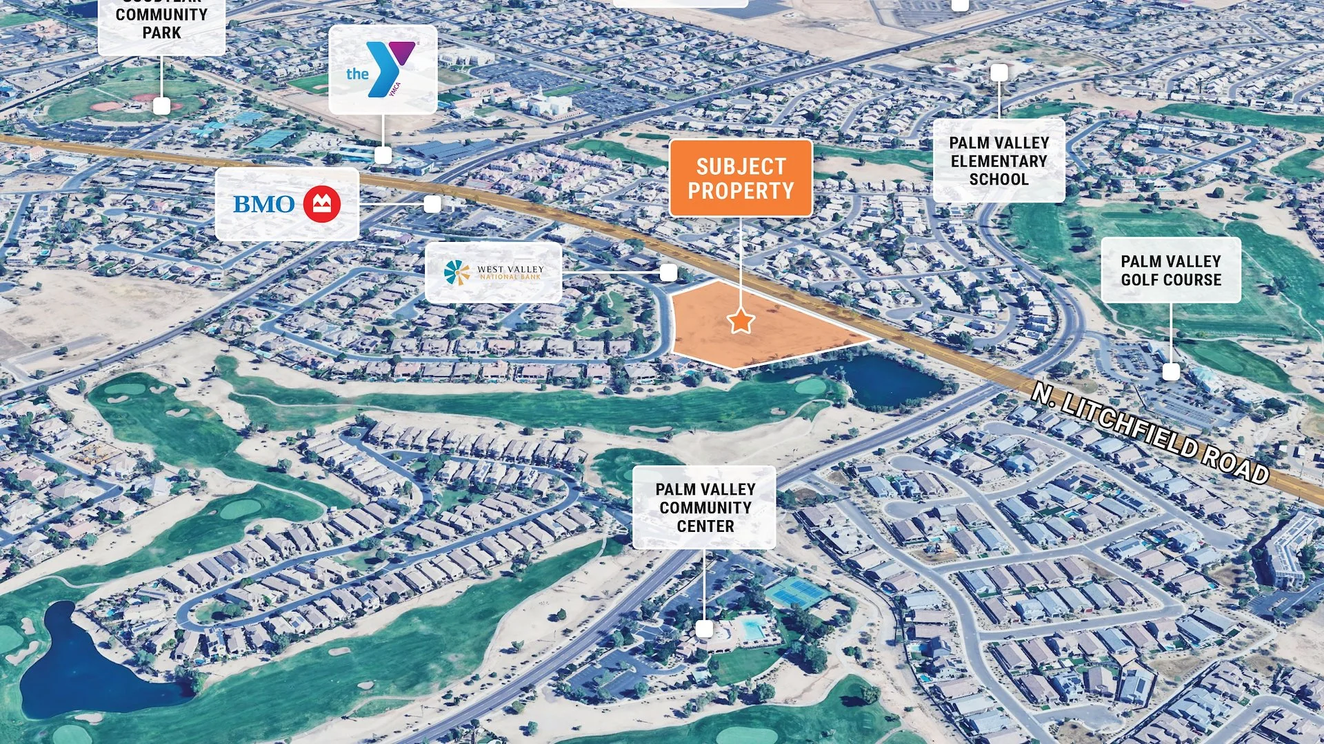 NWC Palm Valley Blvd. & Litchfield Rd — Sale in Goodyear, AZ, photo 2 of 3