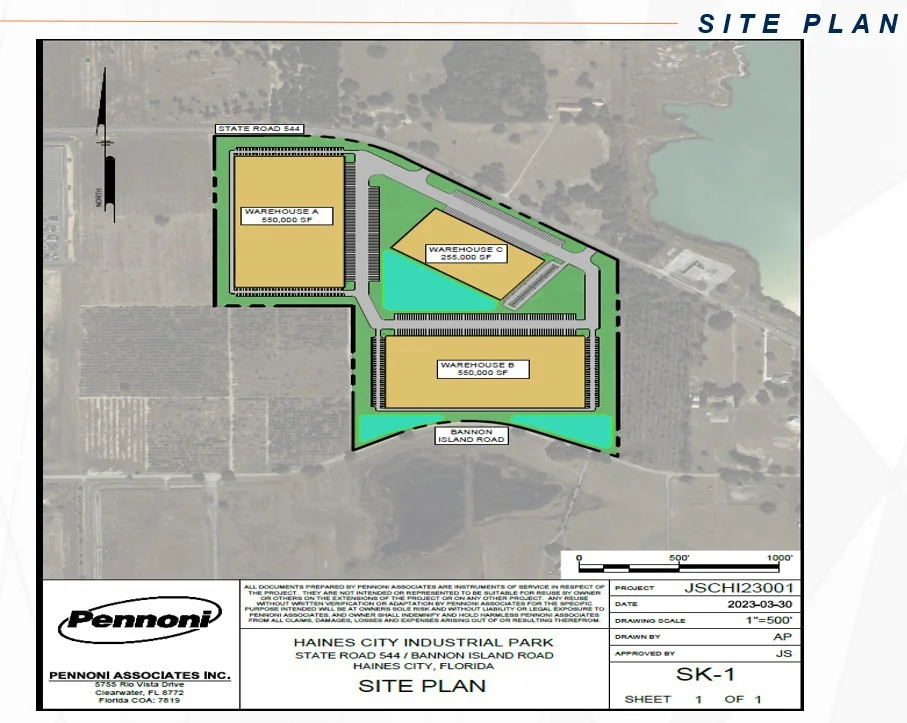 71.188 ACRES INDUSTRIAL LAND — Sale in Haines City, FL, photo 2 of 6