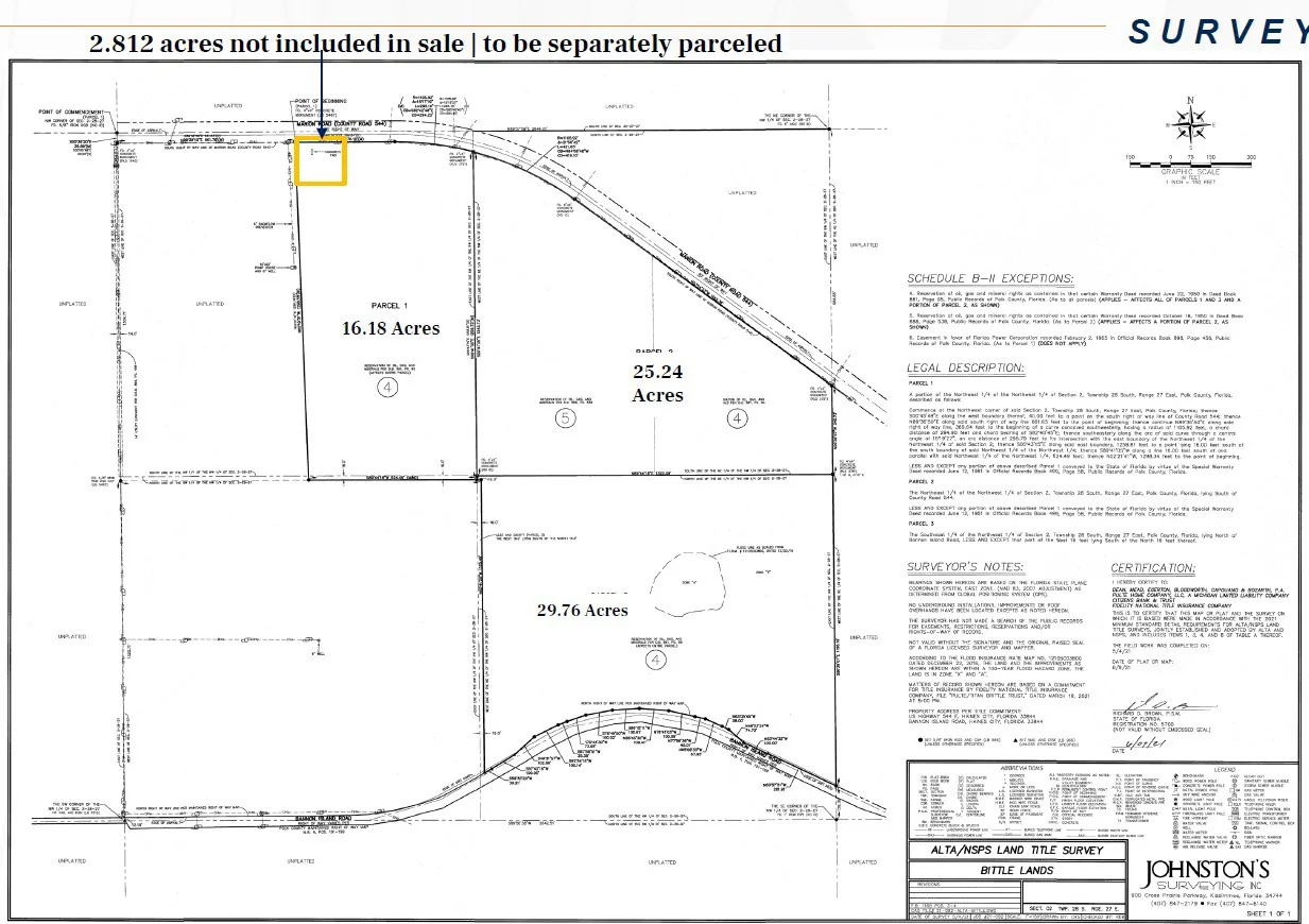 71.188 ACRES INDUSTRIAL LAND — Sale in Haines City, FL, photo 3 of 6