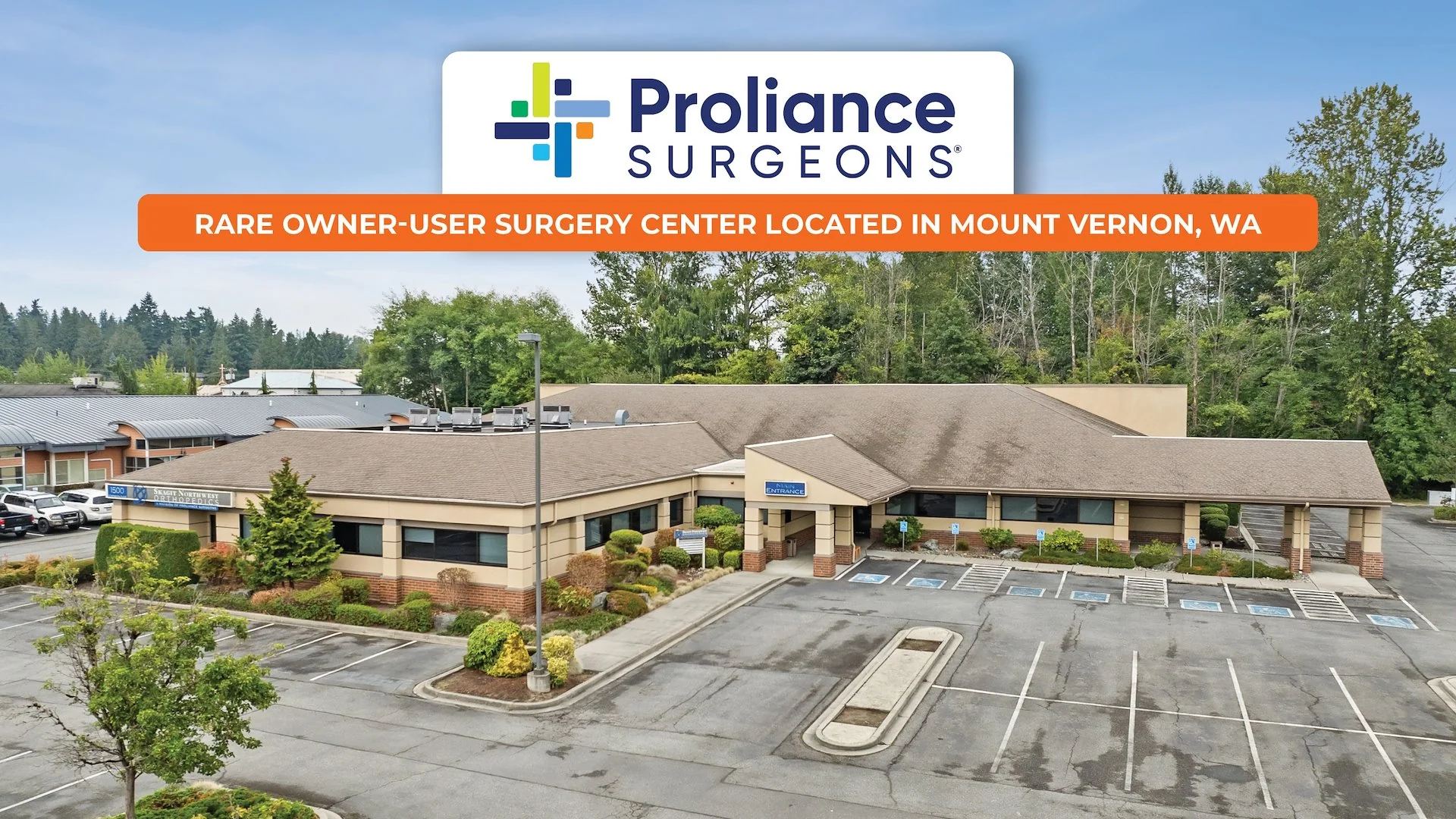 Proliance Medical Building | Rare Owner-User Surgery… — Sale in Mount Vernon, WA, photo 1 of 2