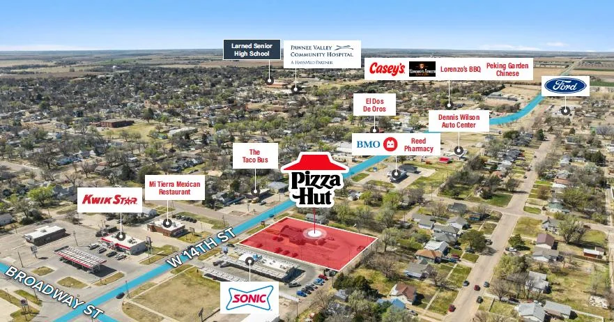 Pizza Hut |Absolute NNN Lease | ±13 Years Remaining… — Sale in Larned, KS, photo 3 of 3