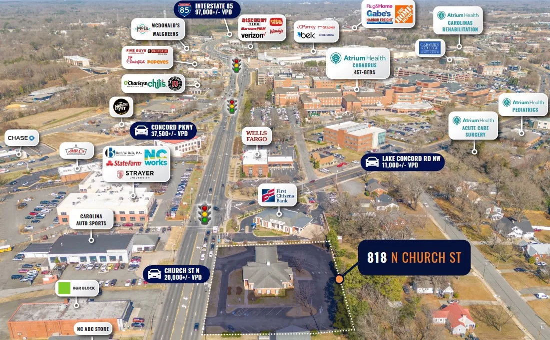 Former Truist Bank — Sale in Concord, NC, photo 1 of 2