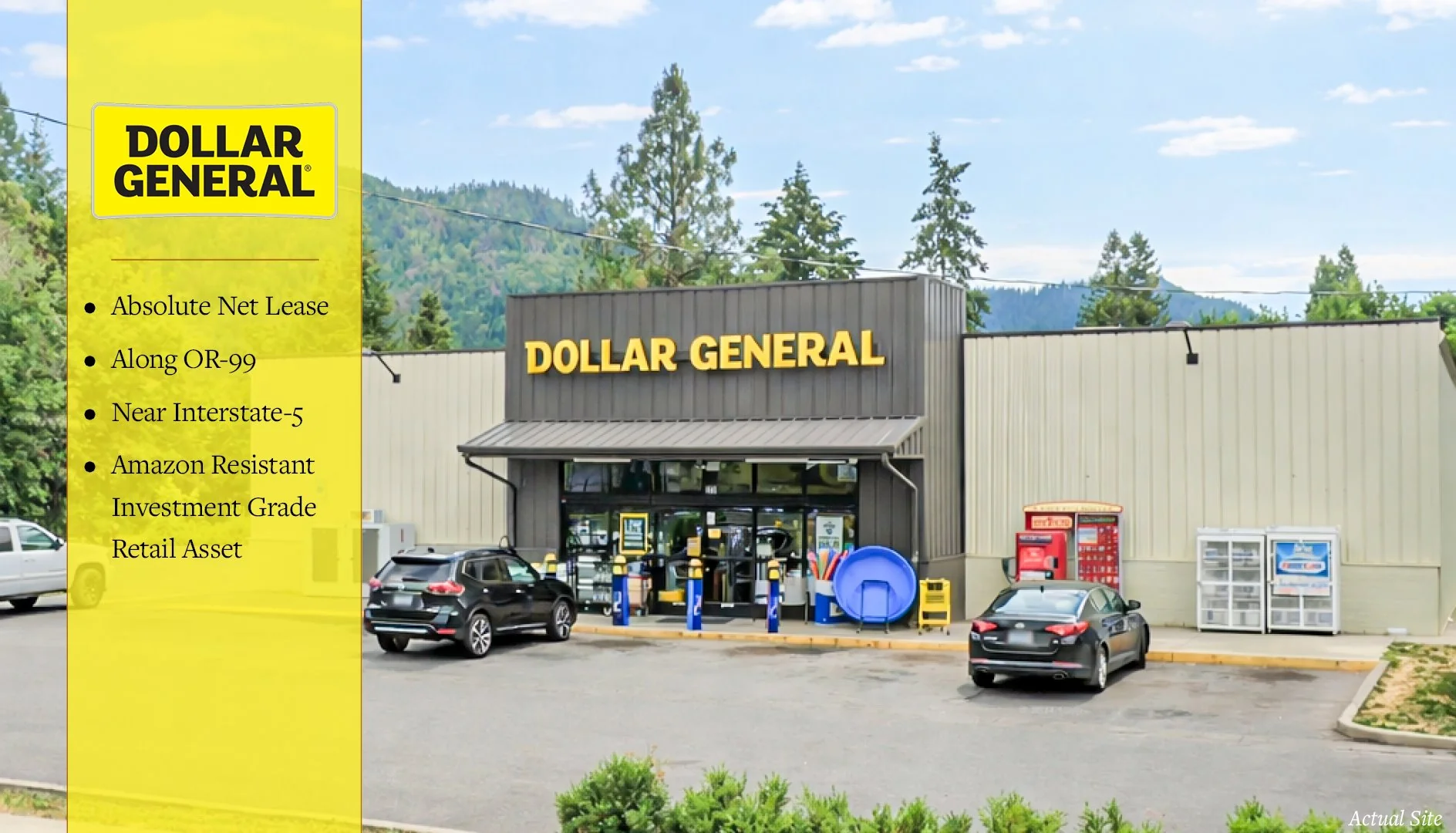 Dollar General Oregon Absolute Net Along Or99 Minutes… — Sale in Glendale (Southern Oregon), OR, photo 1 of 1