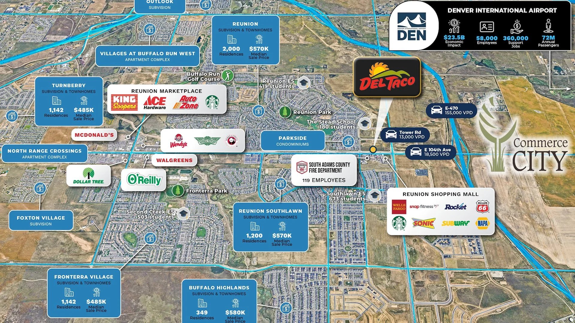 Corporate Del Taco - Commerce City, CO — Sale in Commerce City, CO, photo 4 of 6