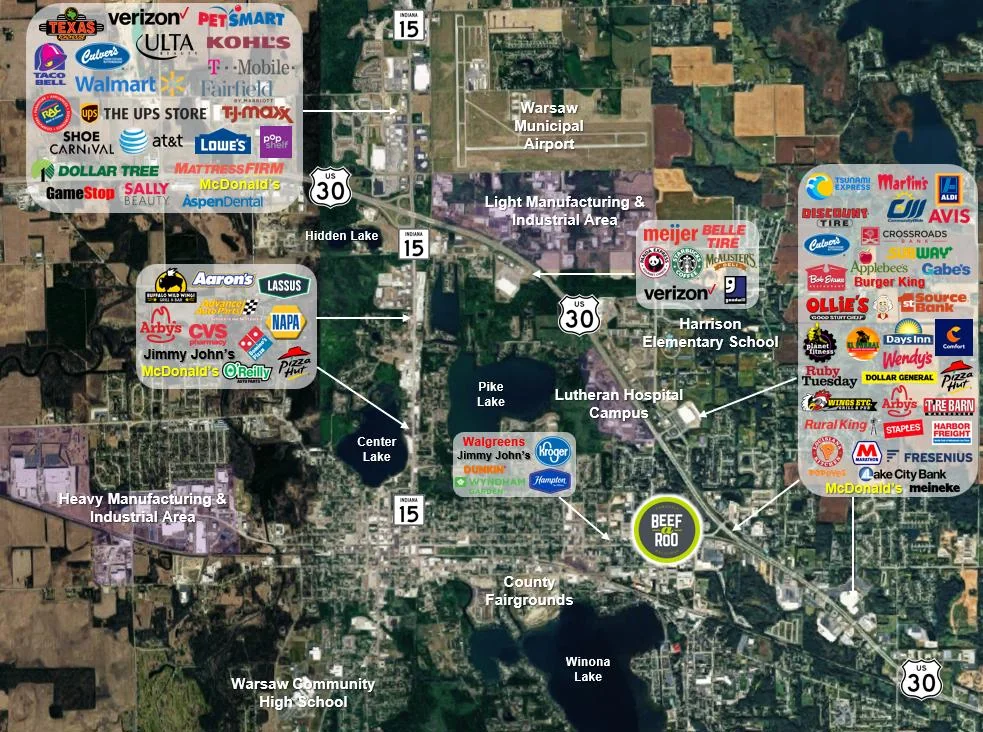 Beef-A-Roo | 18 Years Remaining | Absolute NNN Lease… — Sale in Warsaw, IN, photo 2 of 4