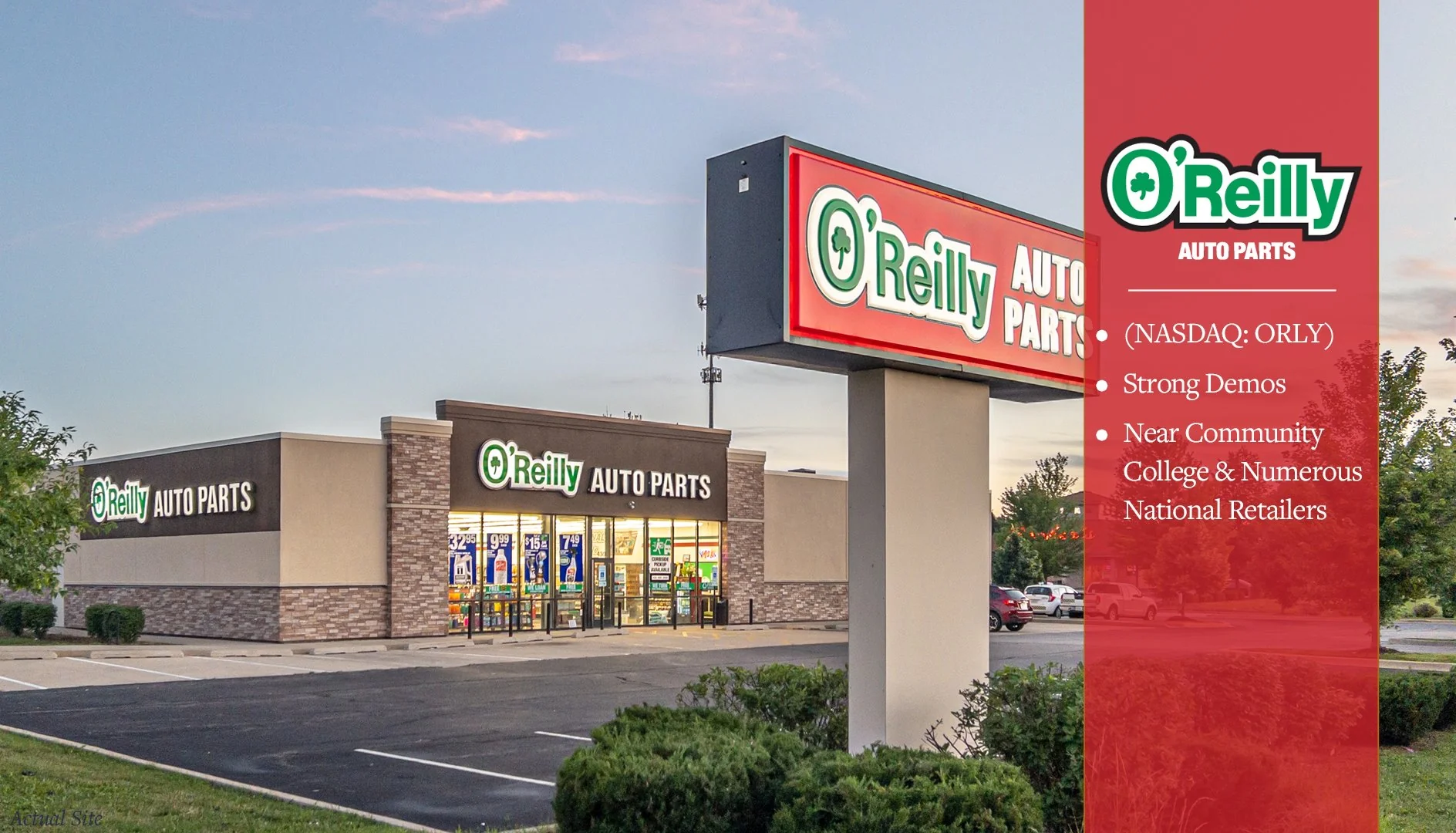 Oreilly Auto Parts Nasdaq Orly Chicago Msa Strong Demos Long Term Lease
