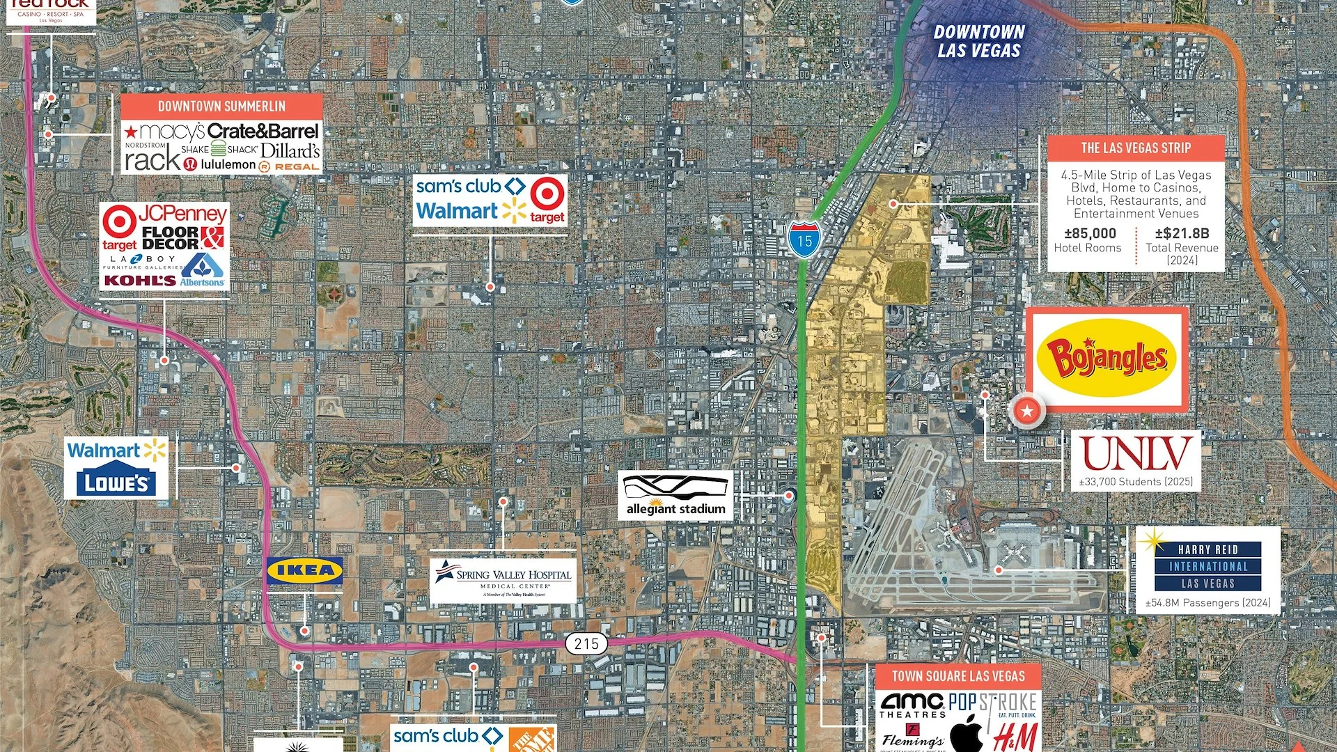 Bojangles Ground Lease - @ UNLV Campus - 20 Yr Lease — Sale in Las Vegas, NV, photo 3 of 5