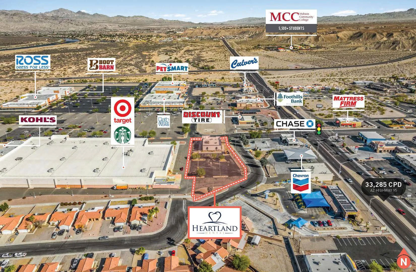 Heartland Dental | 12 Yr Absolute NNN Lease — Sale in Bullhead City, AZ, photo 3 of 5
