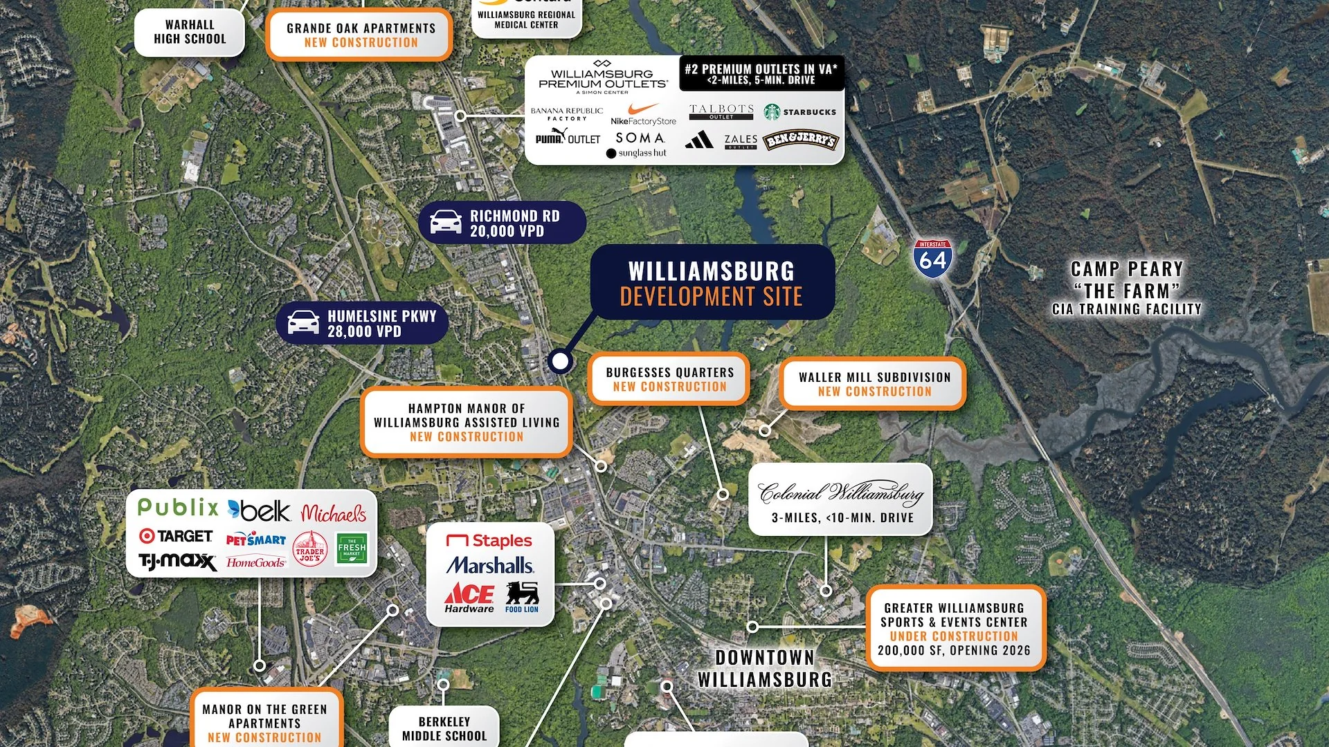 Williamsburg Development Site — Sale in Williamsburg, VA, photo 2 of 3
