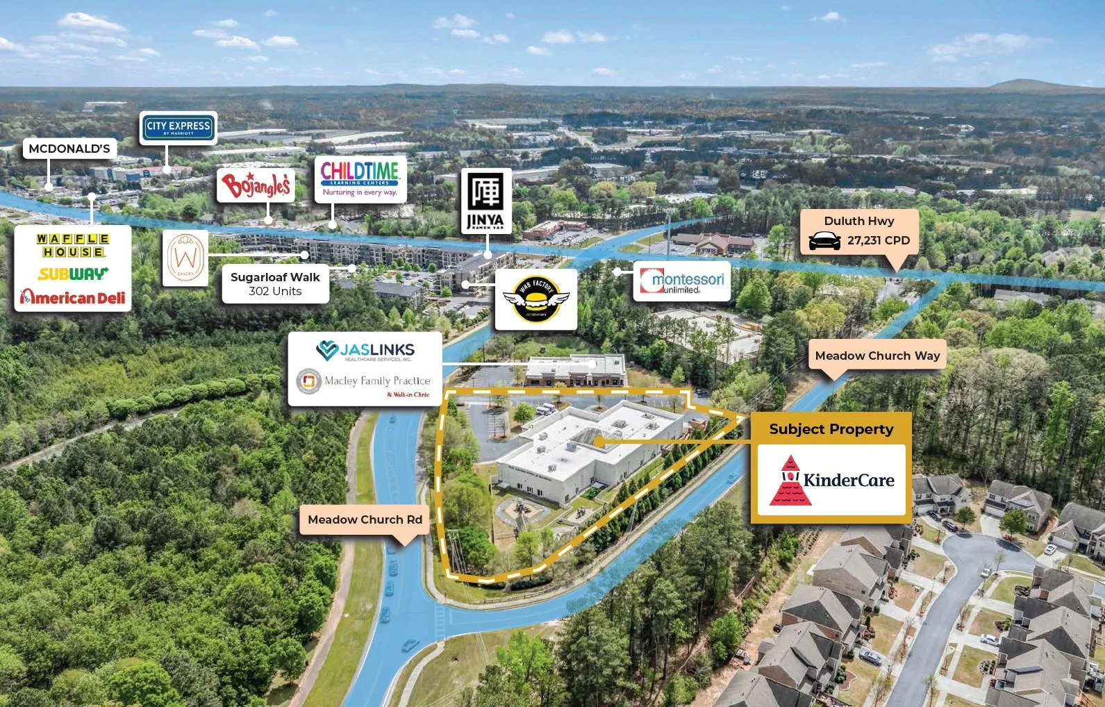 KinderCare (Creme de la Creme) | Corporate Guaranty… — Sale in Duluth, GA, photo 2 of 4