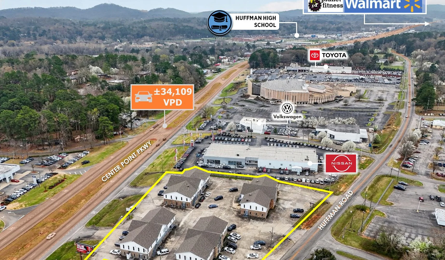 Auction Center Point Business Park 55 Occupied Birmingham Msa