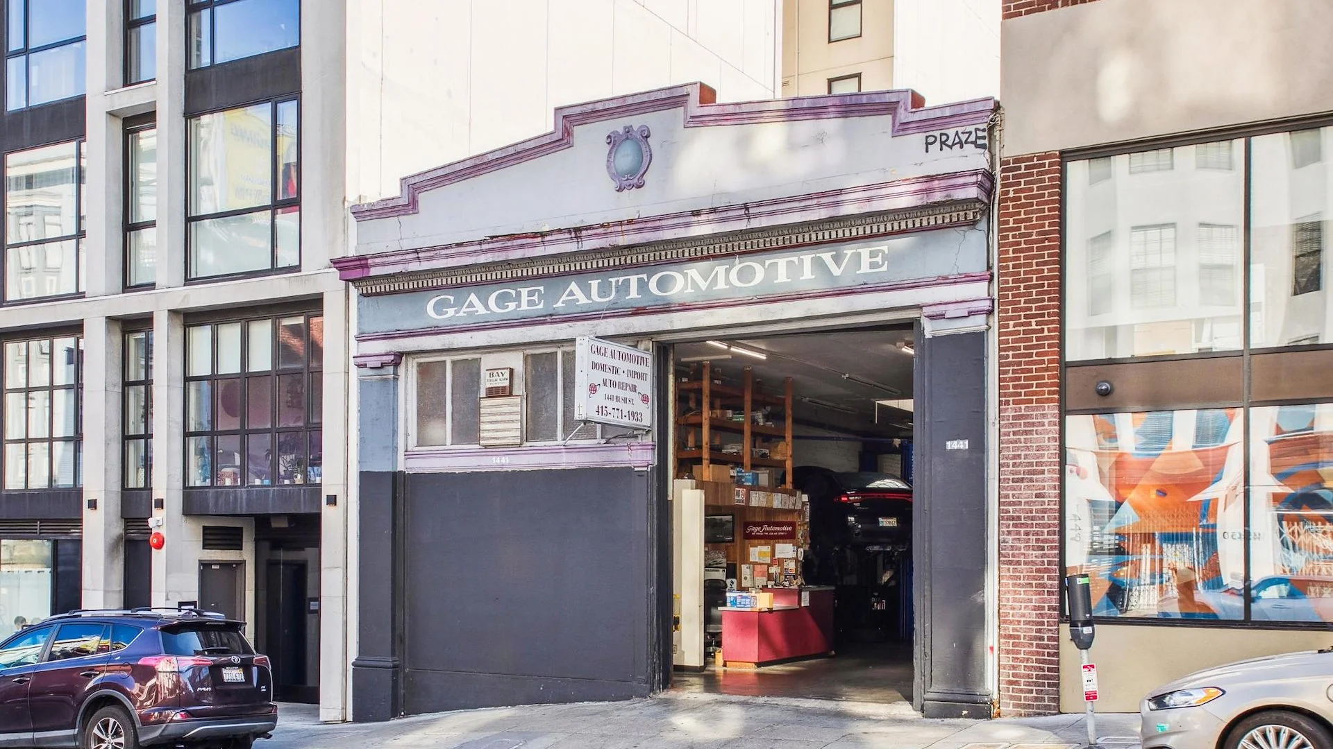 Lower Nob Hill Automotive Repair/Garage — Sale in San Francisco, CA, photo 1 of 5