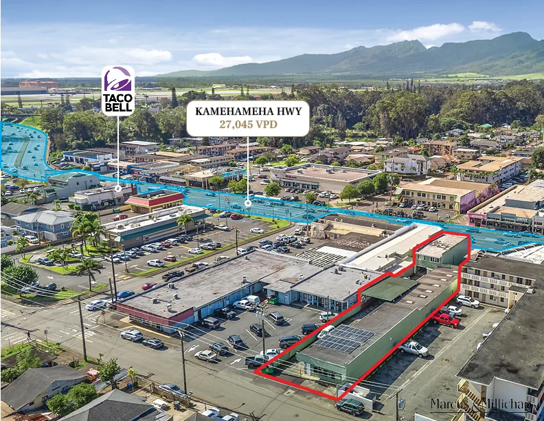 Oahu Mixeduse Property Ideal Owneruser 80 Occupied High Traffic Highway - retail for sale in wahiawa, HI