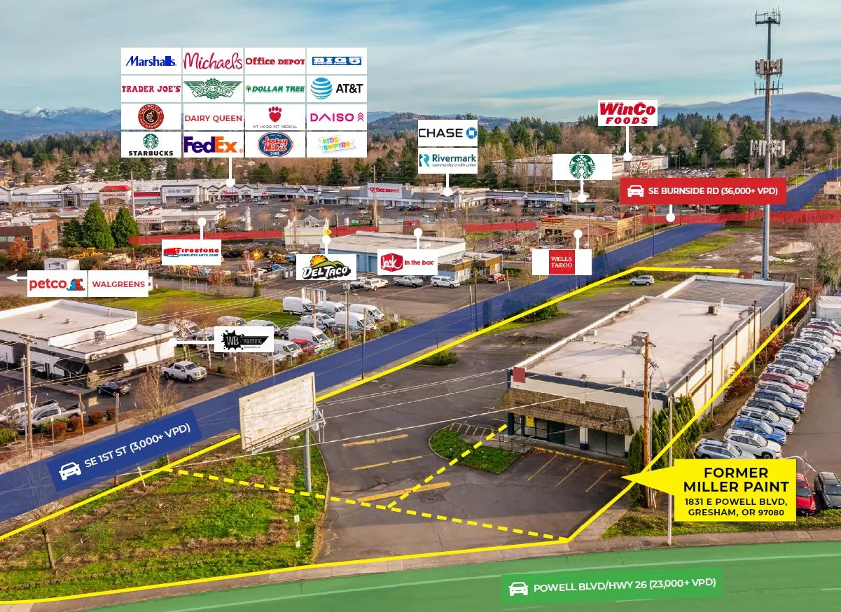 Former Miller Paint — Sale in Gresham, OR, photo 2 of 2