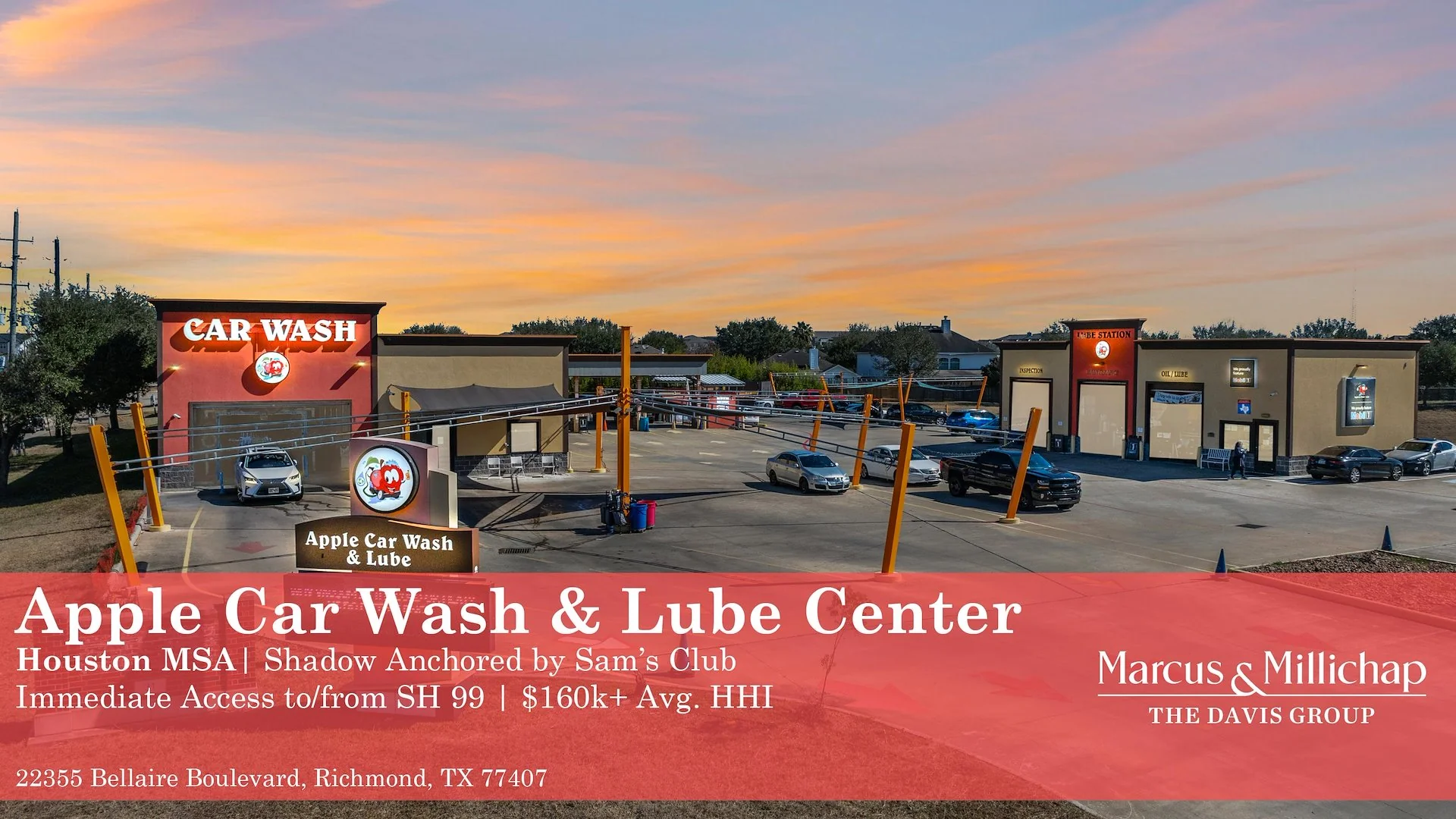 Apple Car Wash & Lube Center | Sam's Club Adjacent |… — Sale in Richmond, TX, photo 1 of 8