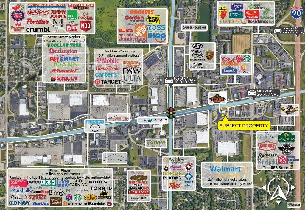 Three-Tenant Walmart Outlot Rockford — Sale in Rockford, IL, photo 4 of 8