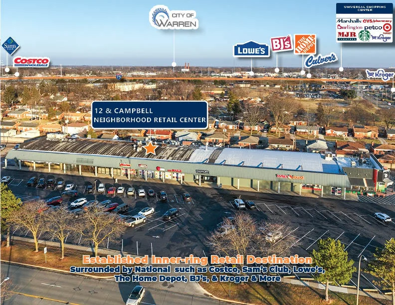 12 & Campbell Neighborhood Retail Center — Sale in Madison Heights, MI, photo 6 of 7