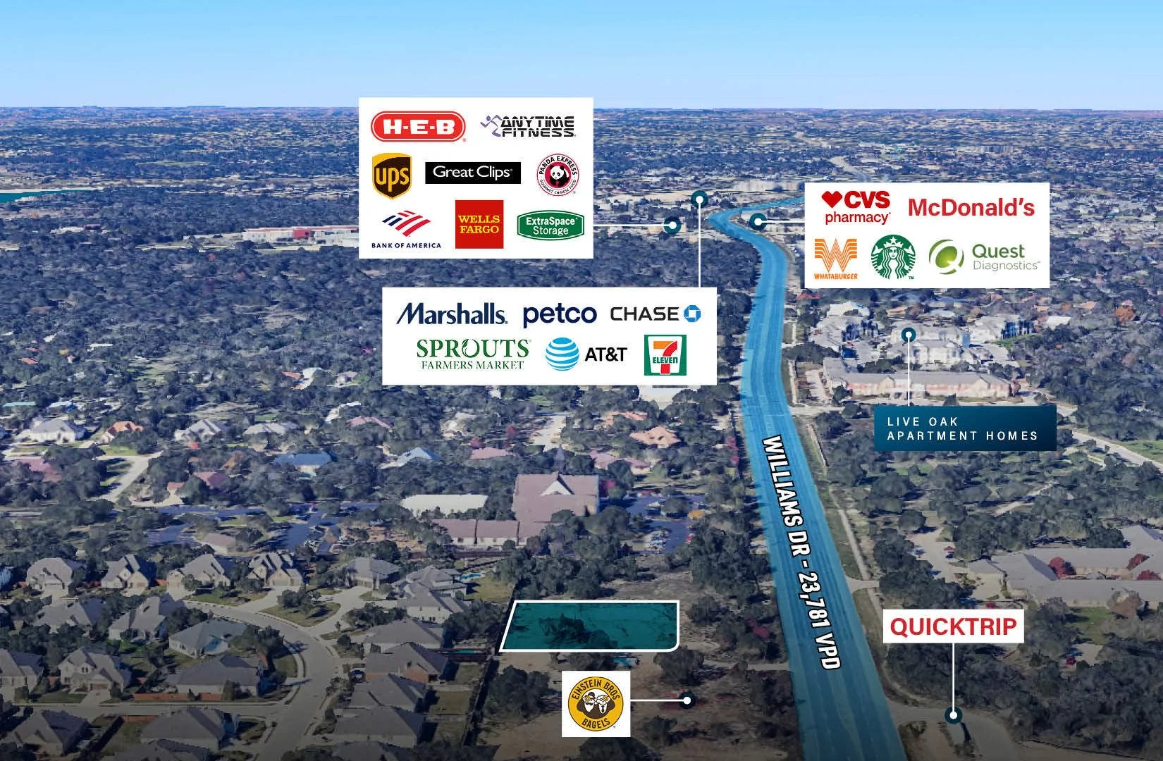 Austin, TX MSA | QSR/Retail Pad Opportunity | Prime… — Sale in Georgetown, TX, photo 1 of 3