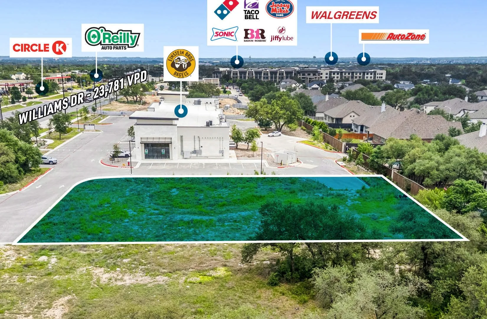 Austin, TX MSA | QSR/Retail Pad Opportunity | Prime… — Sale in Georgetown, TX, photo 2 of 3