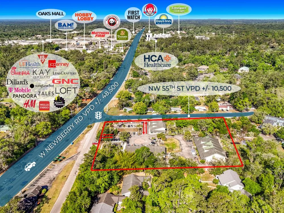 3.85 AC RETAIL REDEVELOPMENT | ~59K TOTAL VPD | PRIME… — Sale in Gainesville, FL, photo 6 of 7