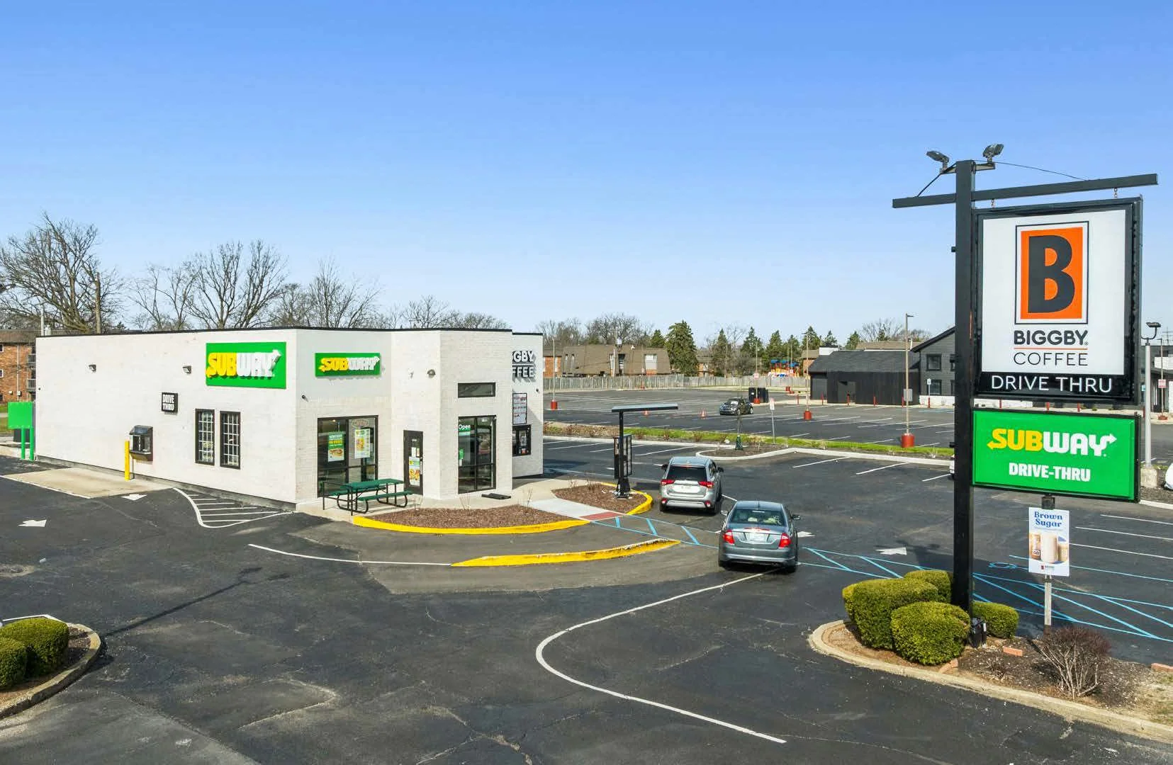 Subway & Biggby Coffee | Dual-Tenant NNN Investment |… — Sale in Greenwood, IN, photo 1 of 3