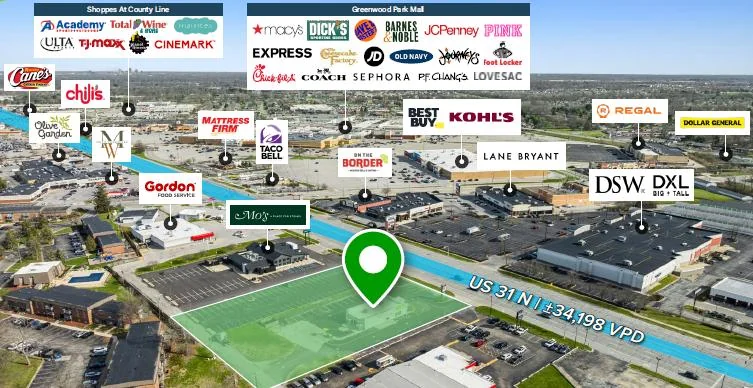 Subway & Biggby Coffee | Dual-Tenant NNN Investment |… — Sale in Greenwood, IN, photo 2 of 3