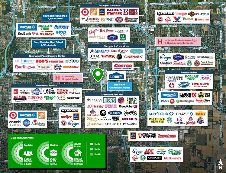 Subway & Biggby Coffee | Dual-Tenant NNN Investment |… — Sale in Greenwood, IN, photo 3 of 3