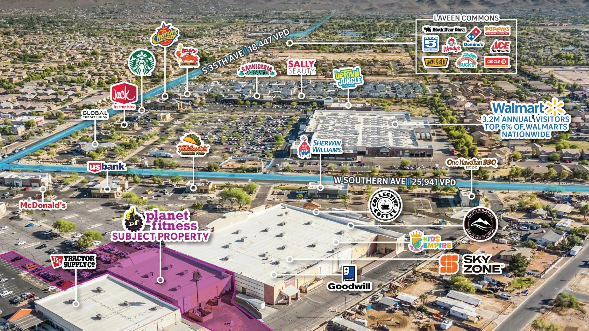 Planet Fitness | 7.25% Cap Rate | Low $12.50/SF Rent… — Sale in Phoenix, AZ, photo 6 of 6