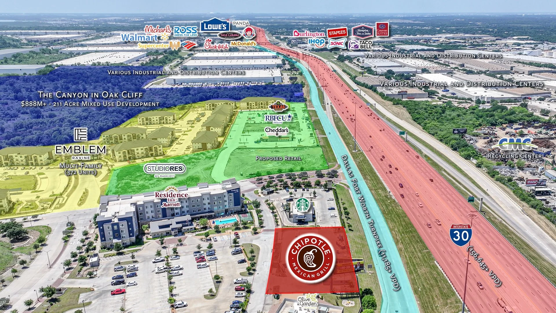 Brand New Chipotle w/ Dr-Thru | 15 Year NNN | Prime… — Sale in Dallas, TX, photo 6 of 6