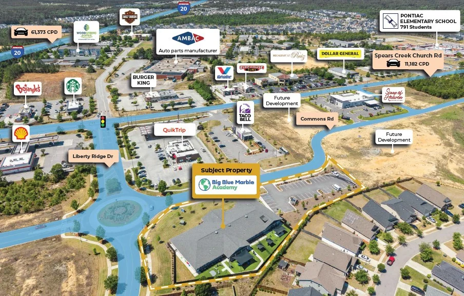 Big Blue Marble Academy | 18+ Years Remaining | 2.00%… — Sale in Elgin, SC, photo 2 of 3