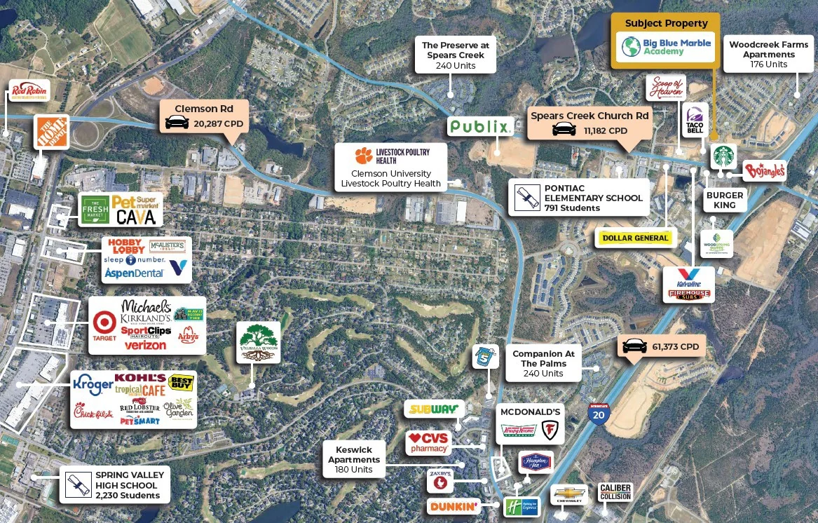 Big Blue Marble Academy | 18+ Years Remaining | 2.00%… — Sale in Elgin, SC, photo 3 of 3