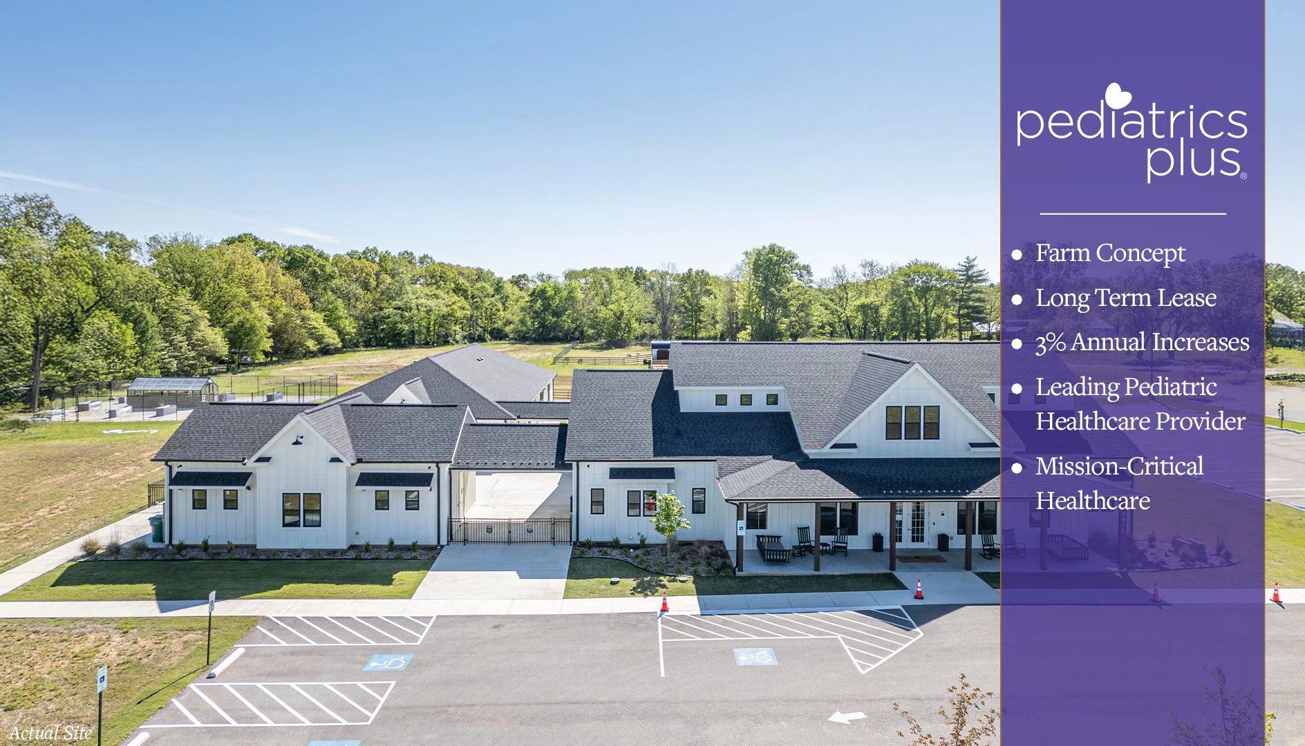 Pediatrics Plus Farm Concept Campus Leading Pediatric Healthcare Provider 3 Annual Increases - retail for sale in little flock (northwest arkansas), AR
