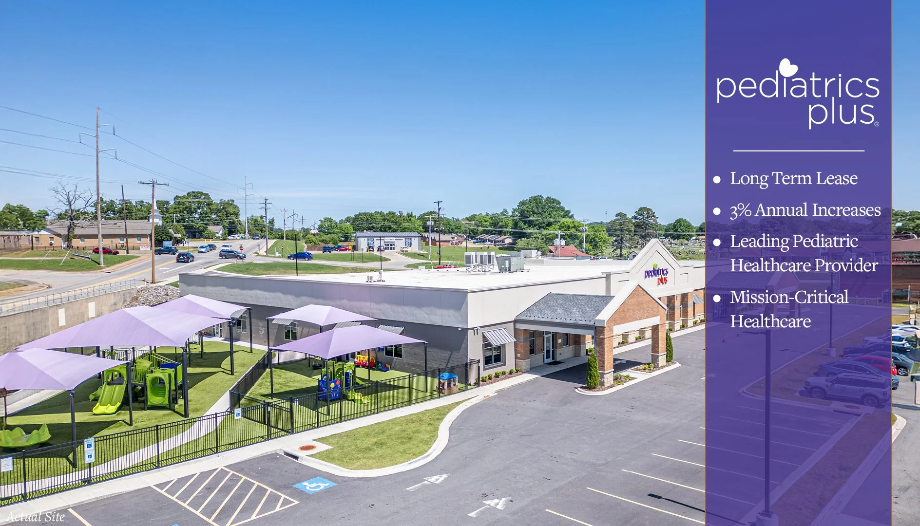 Pediatrics Plus Leading Pediatric Healthcare Provider Long Term Lease 3 Annual Increases - retail for sale in van buren (fort smith msa), AR