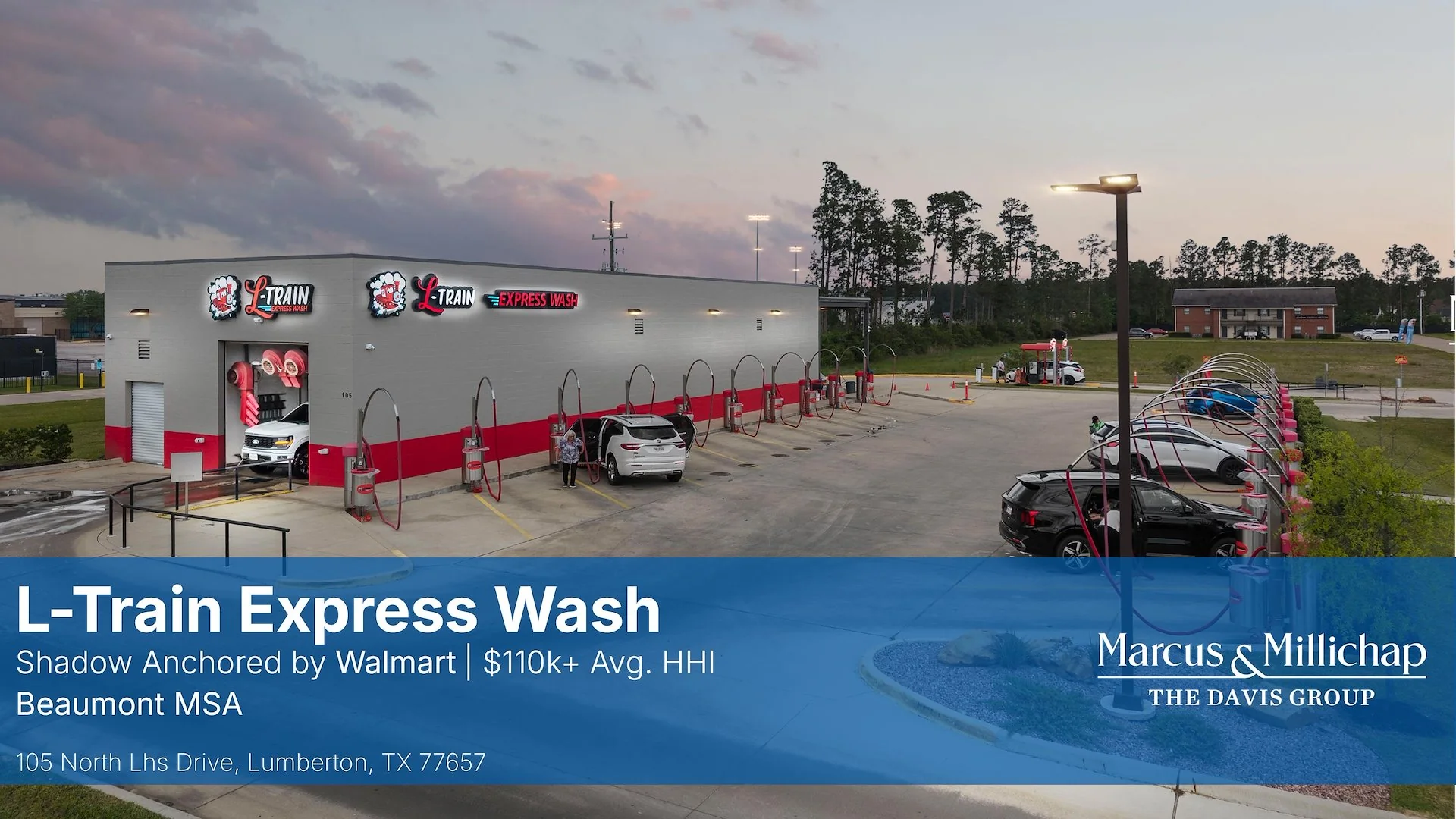 L-Train Express Wash | Walmart Shadow-Anchored |… — Sale in Lumberton, TX, photo 1 of 8