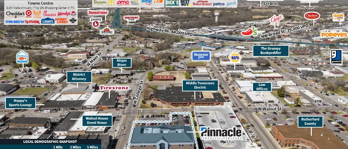 Pinnacle Bank - Murfreesboro, TN (College St.) — Sale in Murfreesboro, TN, photo 4 of 8