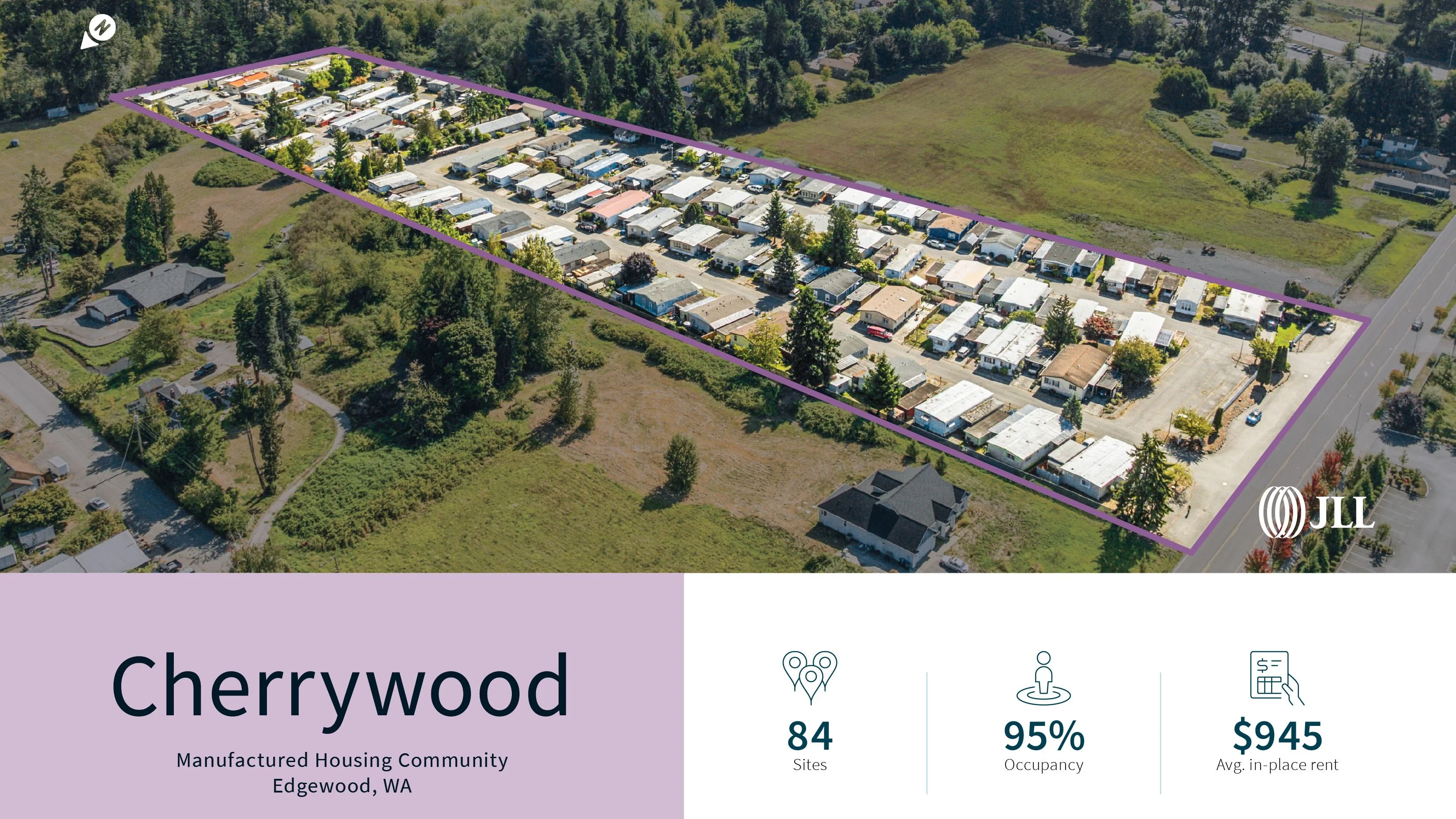 Cherrywood MHC — Sale in Edgewood, WA, photo 1 of 8