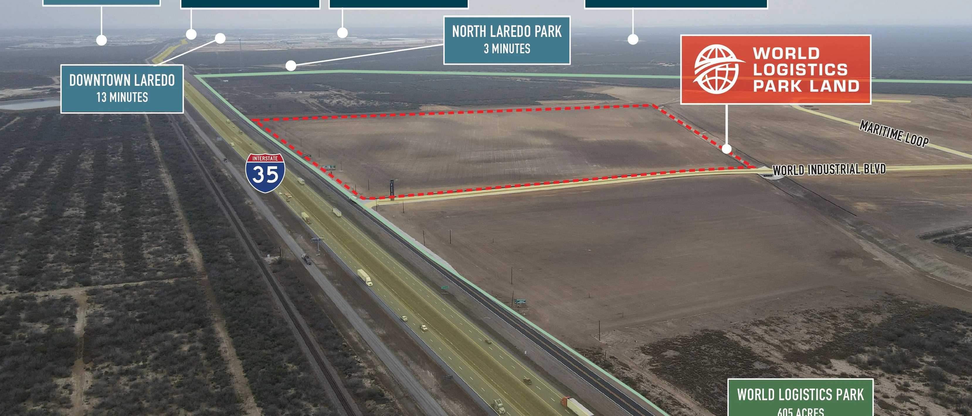 World Logistics Park Land — Sale in Laredo, TX, photo 4 of 8