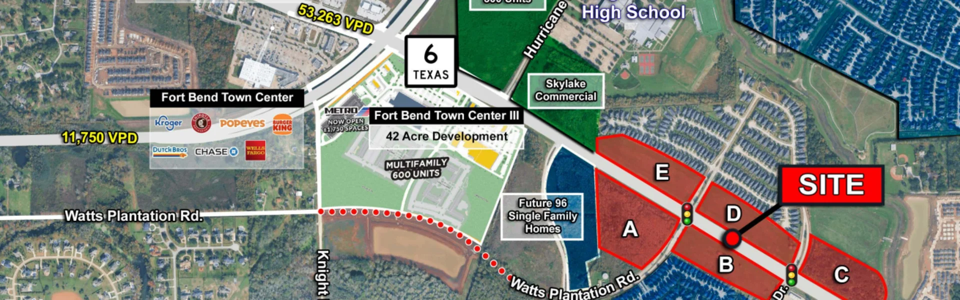 Highway 6 & Watts Plantation Dr — Sale in Missouri City, TX, photo 4 of 4