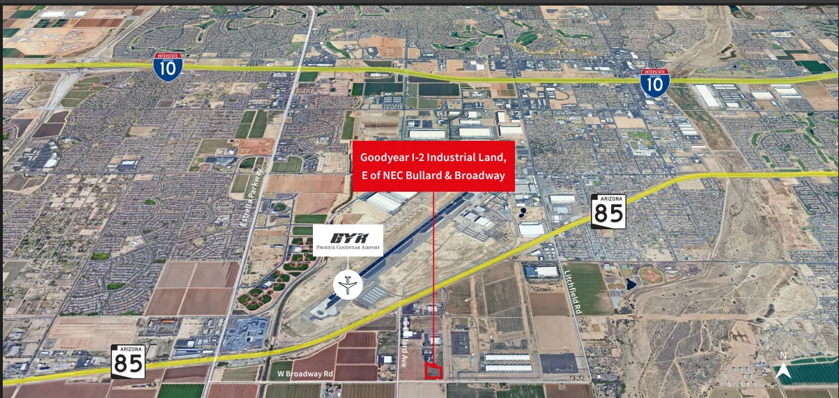 Goodyear I-2 Industrial Land — Sale in Goodyear, AZ, photo 1 of 4
