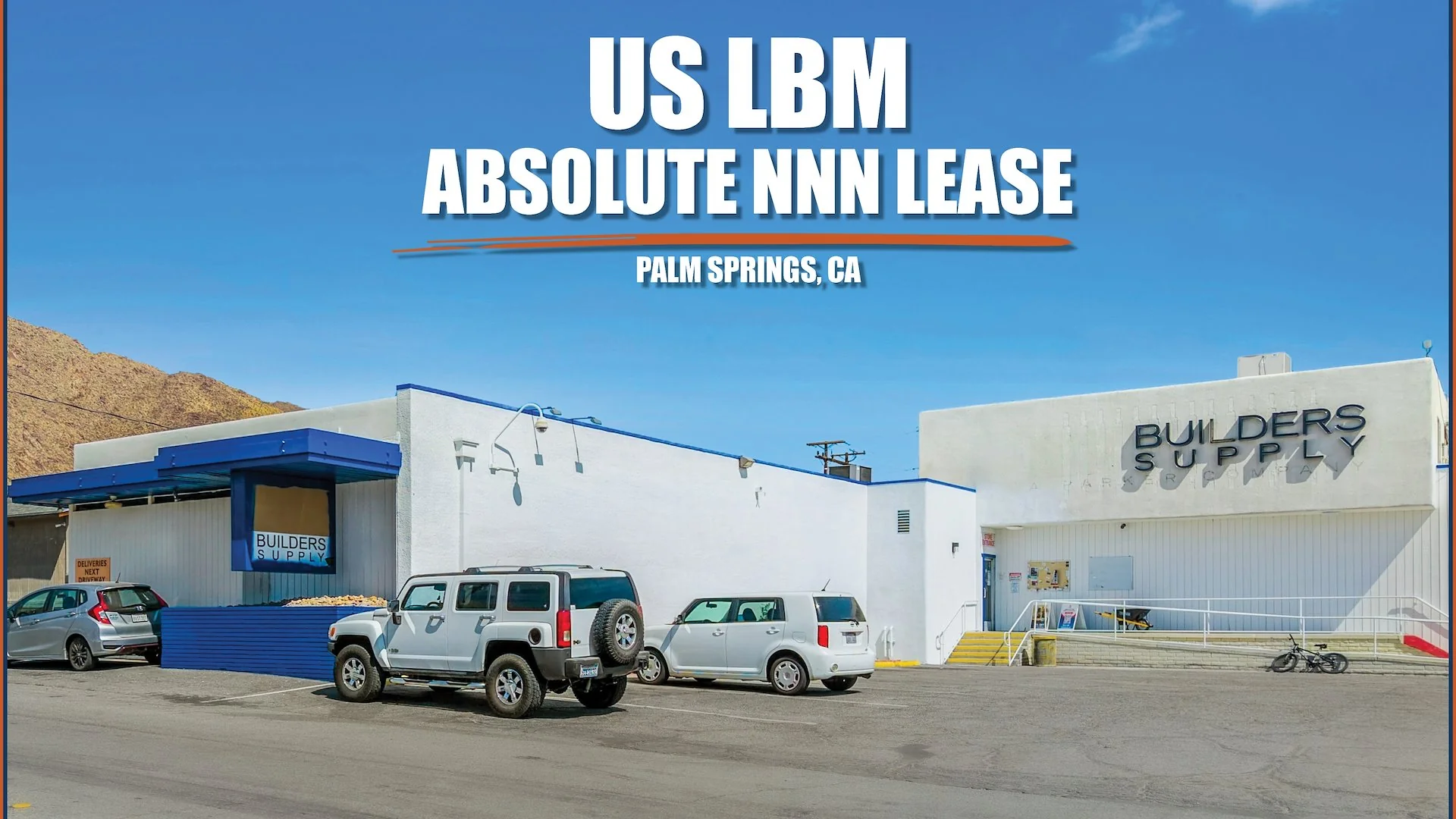 US LBM | Absolute NNN Lease — Sale in Palm Springs, CA, photo 1 of 4