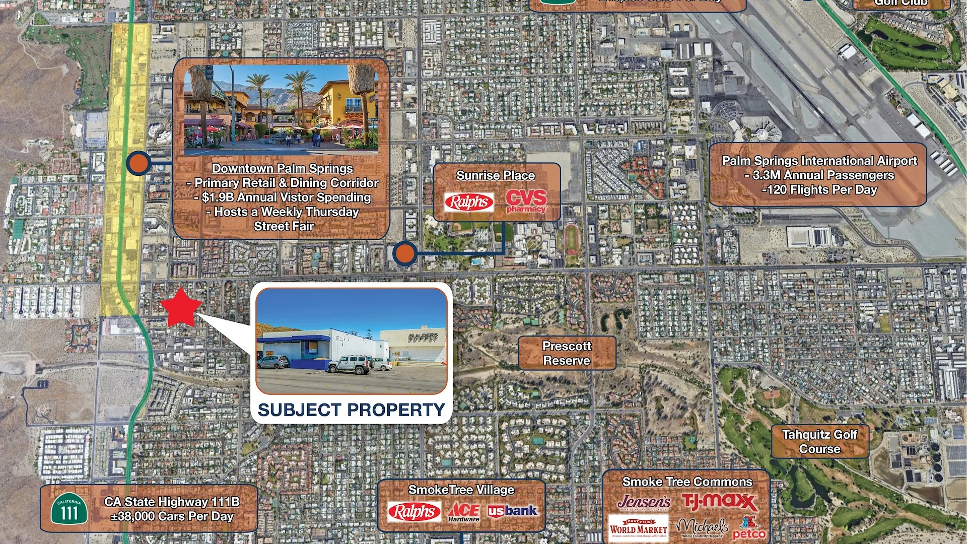 US LBM | Absolute NNN Lease — Sale in Palm Springs, CA, photo 3 of 4