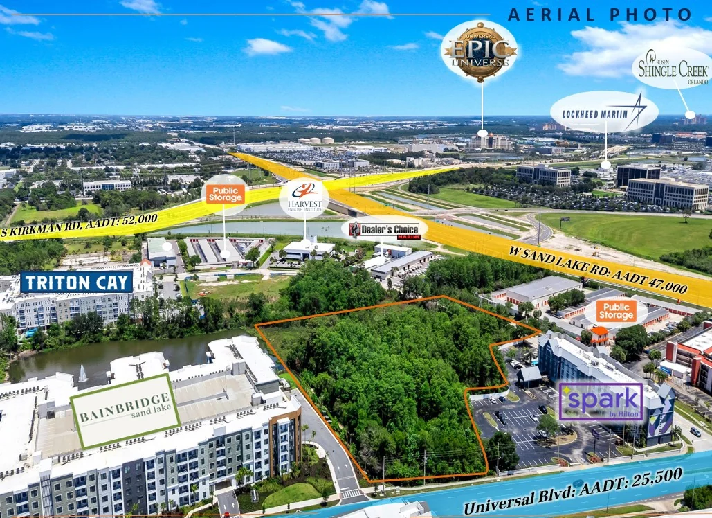 Premier 220k S.F. Hotel/Multifamily Entitled… — Sale in Orlando, FL, photo 3 of 8