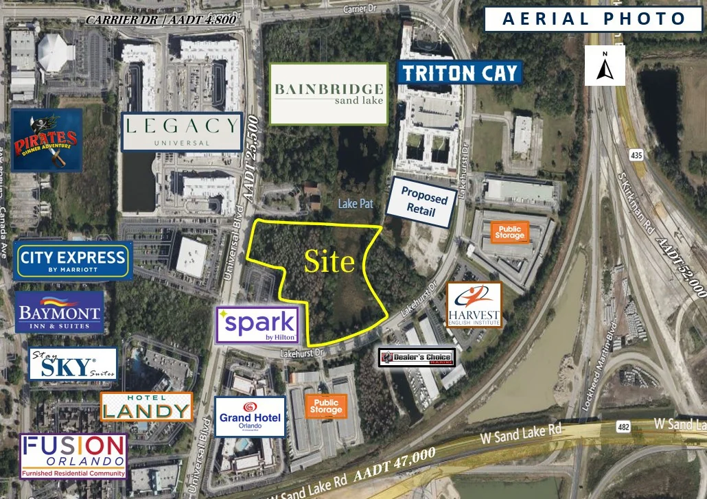 Premier 220k S.F. Hotel/Multifamily Entitled… — Sale in Orlando, FL, photo 4 of 8