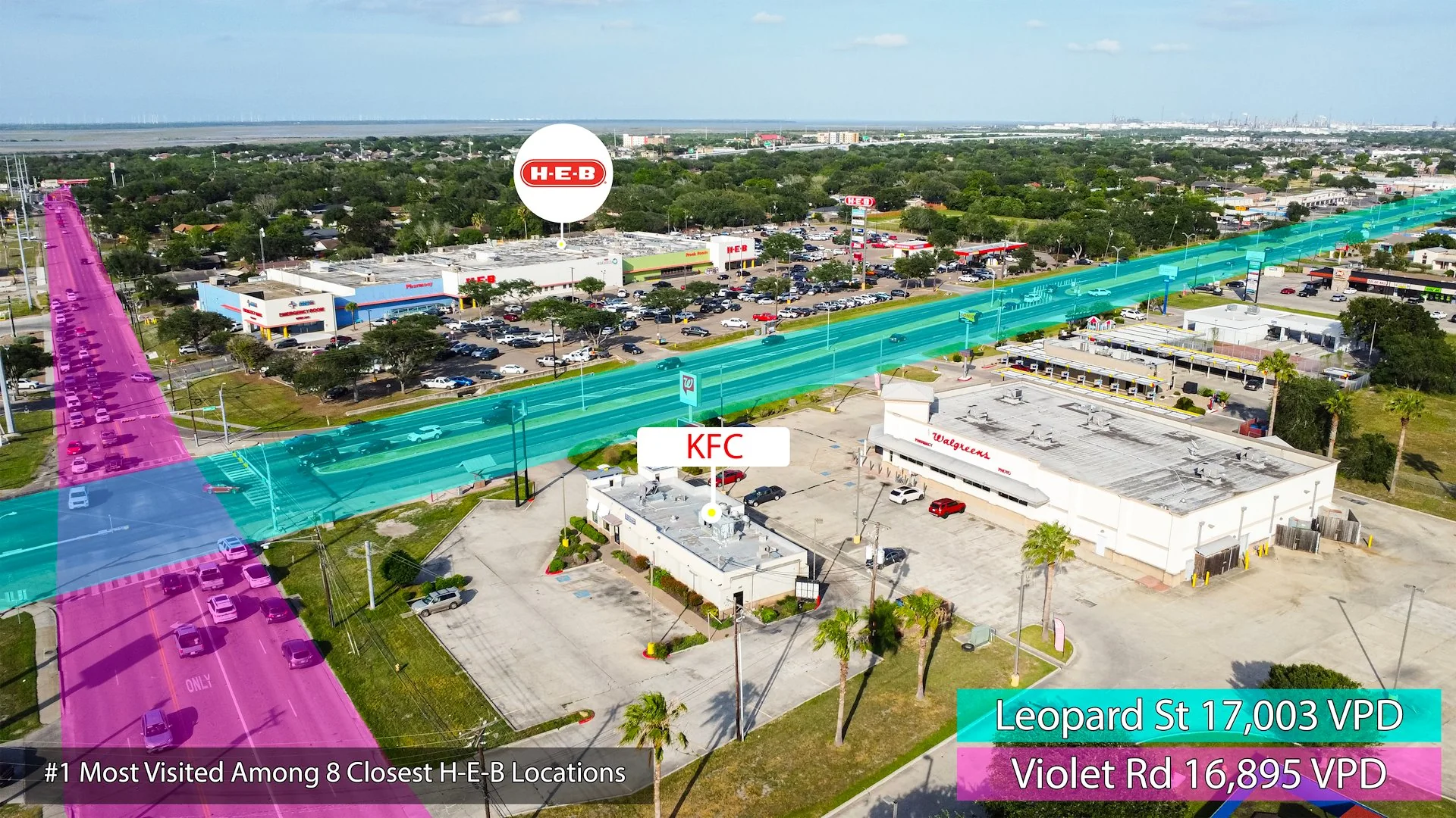 Former KFC Irreplaceable Signalized Hard Corner… — Sale in Corpus Christi, TX, photo 1 of 2