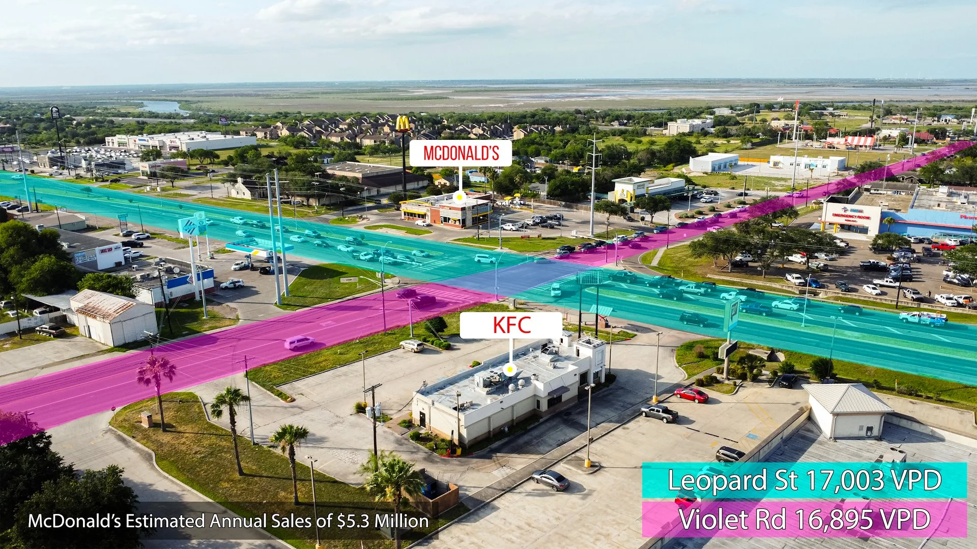 Former KFC Irreplaceable Signalized Hard Corner… — Sale in Corpus Christi, TX, photo 2 of 2