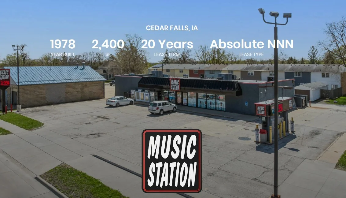 Music Station Gas & C-Store — Sale in Cedar Falls, IA, photo 1 of 4