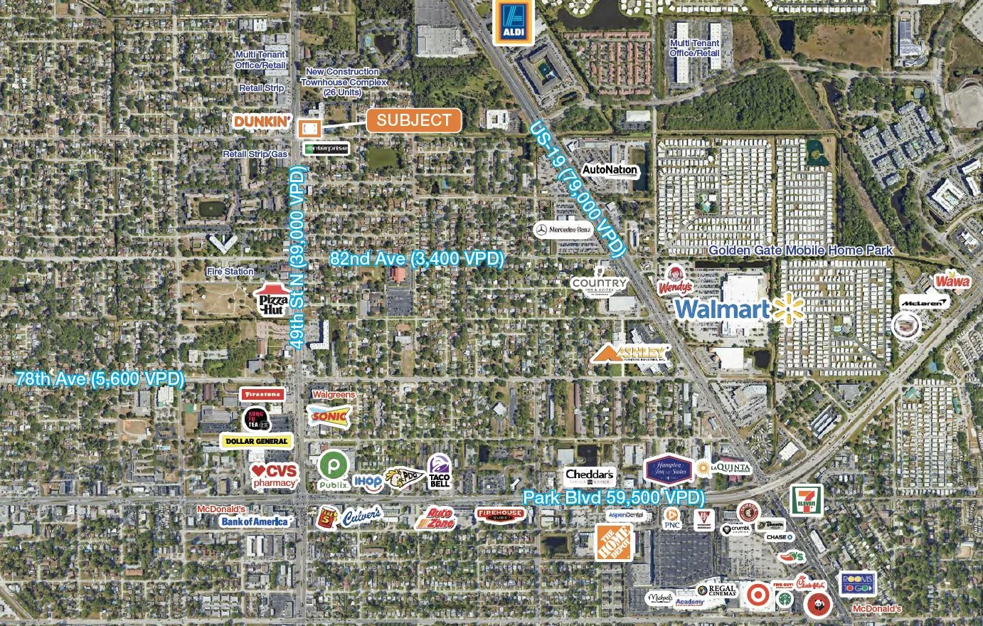 County Center Retail Strip — Sale in Pinellas Park, FL, photo 2 of 6