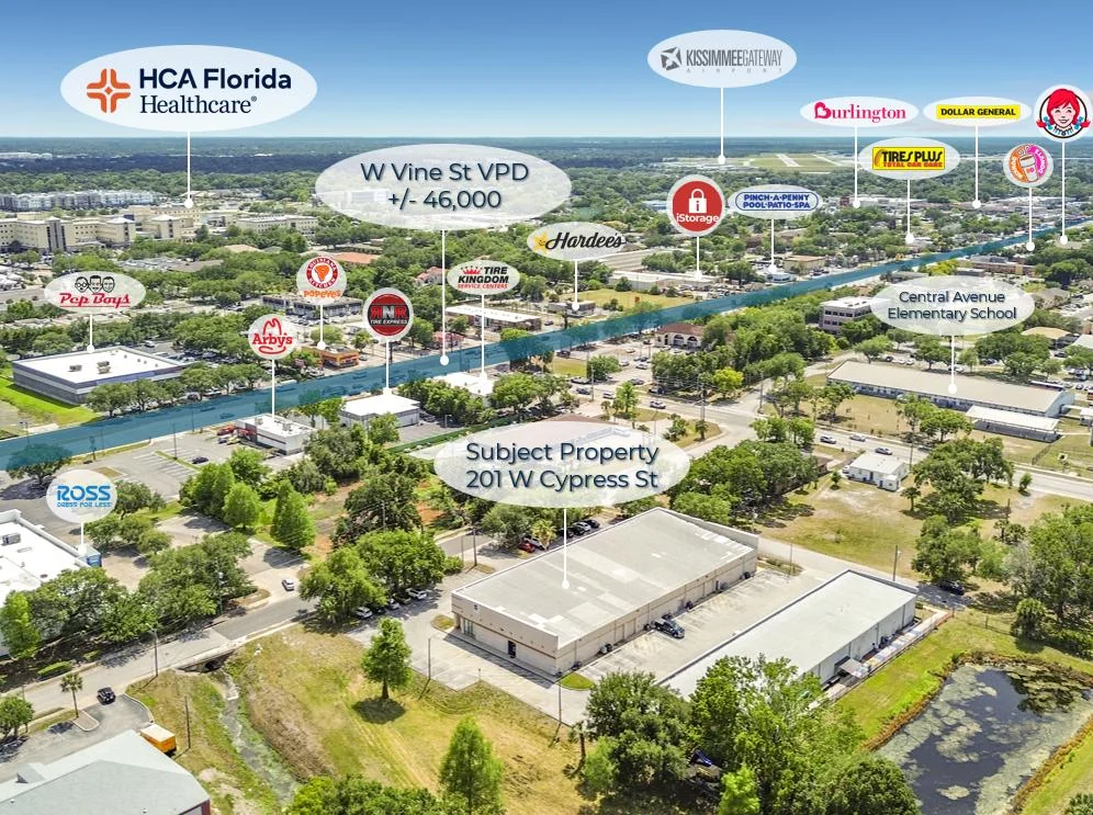 CYPRESS PLAZA | 8.38% YR 1 CAP | $172/SF| RETAIL &… — Sale in Kissimmee, FL, photo 2 of 5
