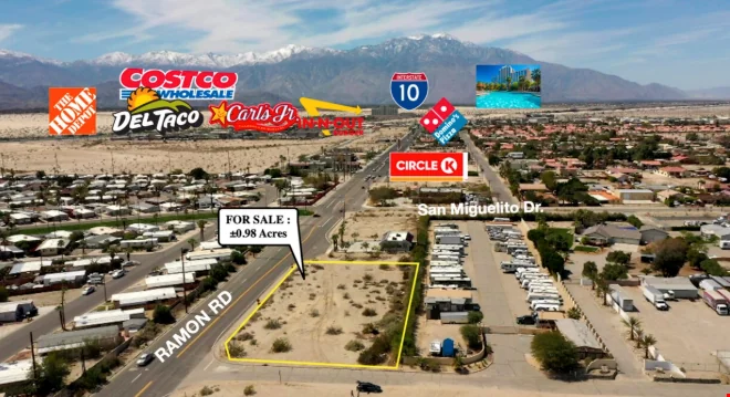 NWC Ramon Rd & Taylor Rd M/U Land — Sale in Palm Springs, CA, photo 1 of 2